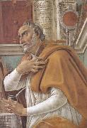 Sandro Botticelli St Augustine in his Study oil painting artist